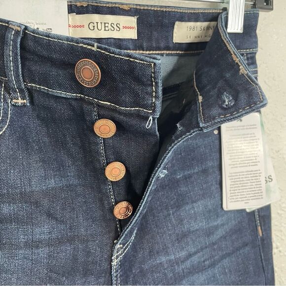 Guess Eco 1981 Paint Splatter Skinny Jeans - Picture 4 of 7